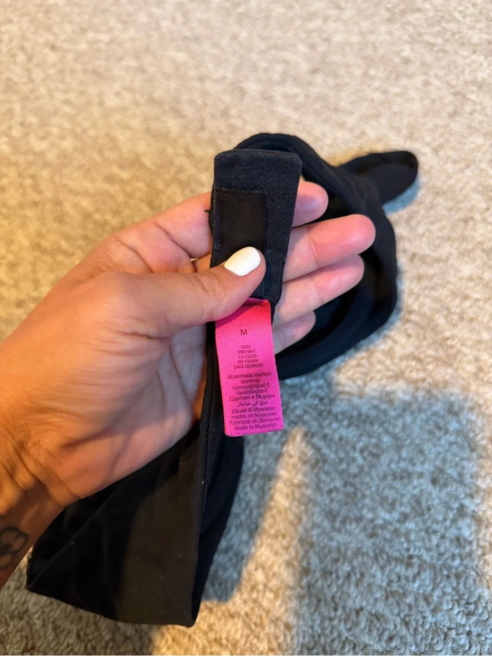 La SENZA Black Underwire Bra - Smooth Support - Picture 2 of 2